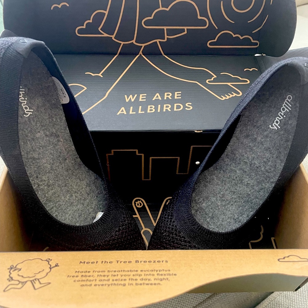 Allbirds Tree Breezers Black size 8.5